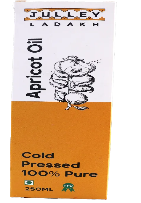 Jullay Ladakh apricot oil carton