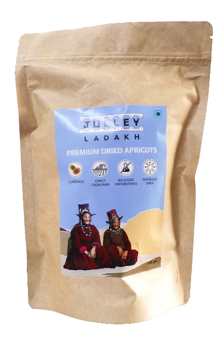 Jullay Ladakh dried apricot pouch